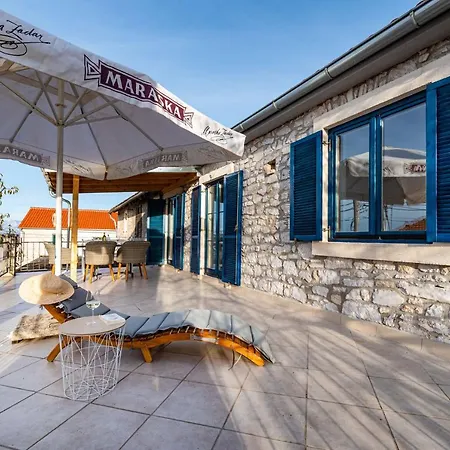 Feriehus Kuca Marija - Traditionelles Steinhaus Bei Zadar *