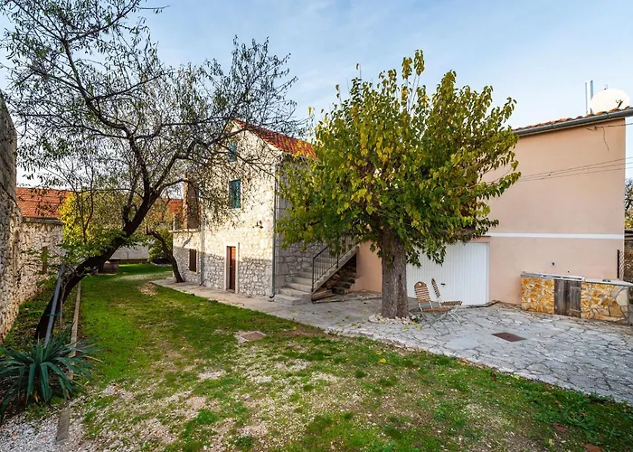 Feriehus Kuca Marija - Traditionelles Steinhaus Bei Zadar *